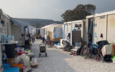 Unwürdige Zustände in den Flüchtlingslagern