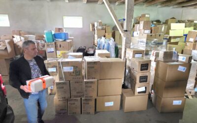 Der 32. Transport ist in der Ukraine angekommen