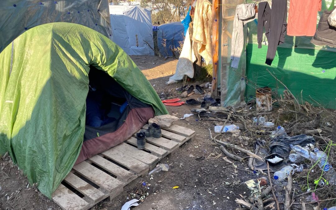 Unerträgliche Zustände im Lager Moria