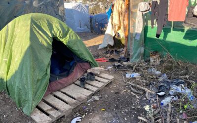 Unerträgliche Zustände im Lager Moria