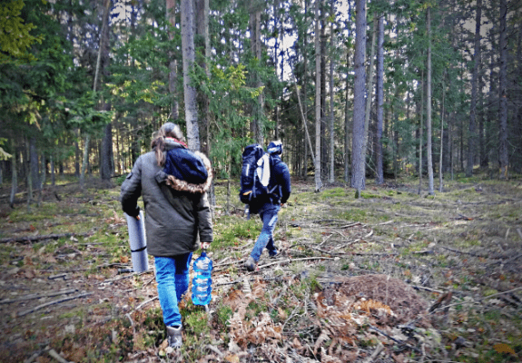 Hilfe an der Grenze zu Belarus